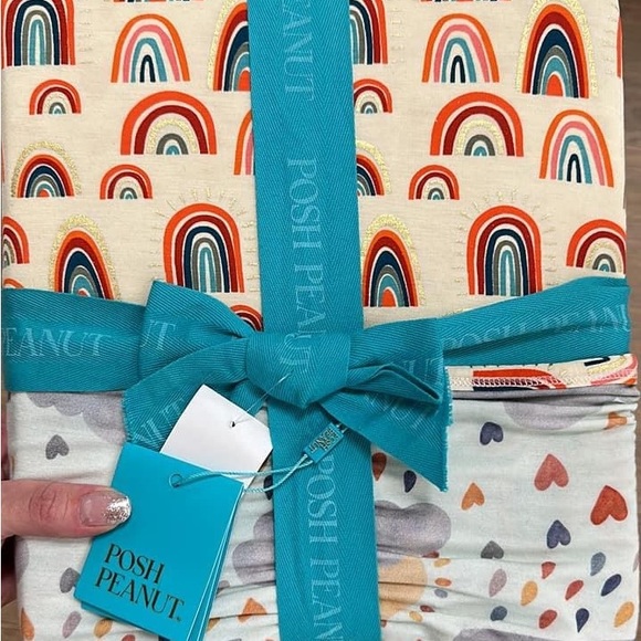 Posh Peanut Skyla Foil Patoo with Bonus Headband - Picture 1 of 2